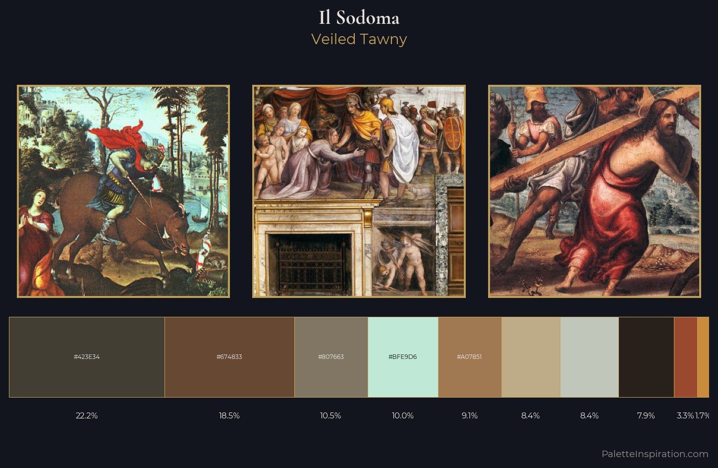 Il Sodoma Palette 5 — Veiled Tawny