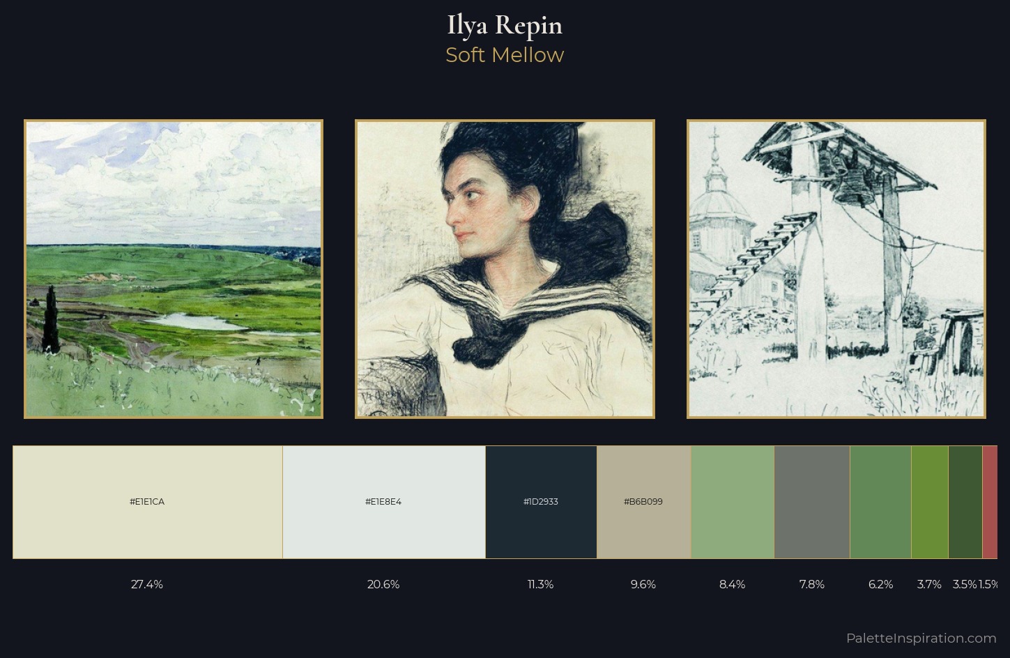 Ilya Repin Palette 2 — Soft Mellow
