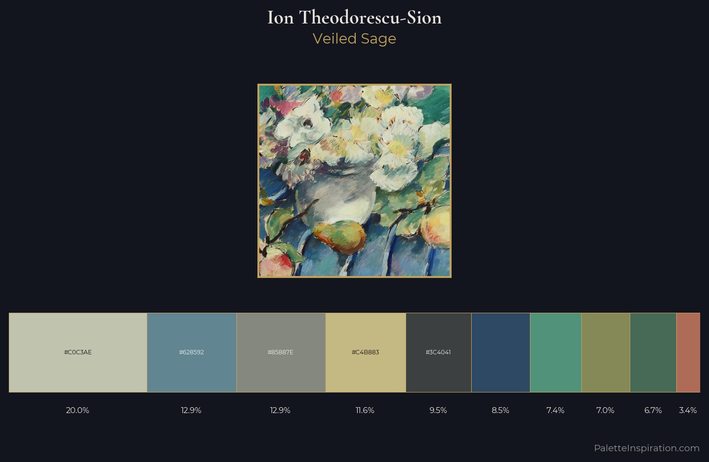 Ion Theodorescu-Sion Palette 4 — Veiled Sage