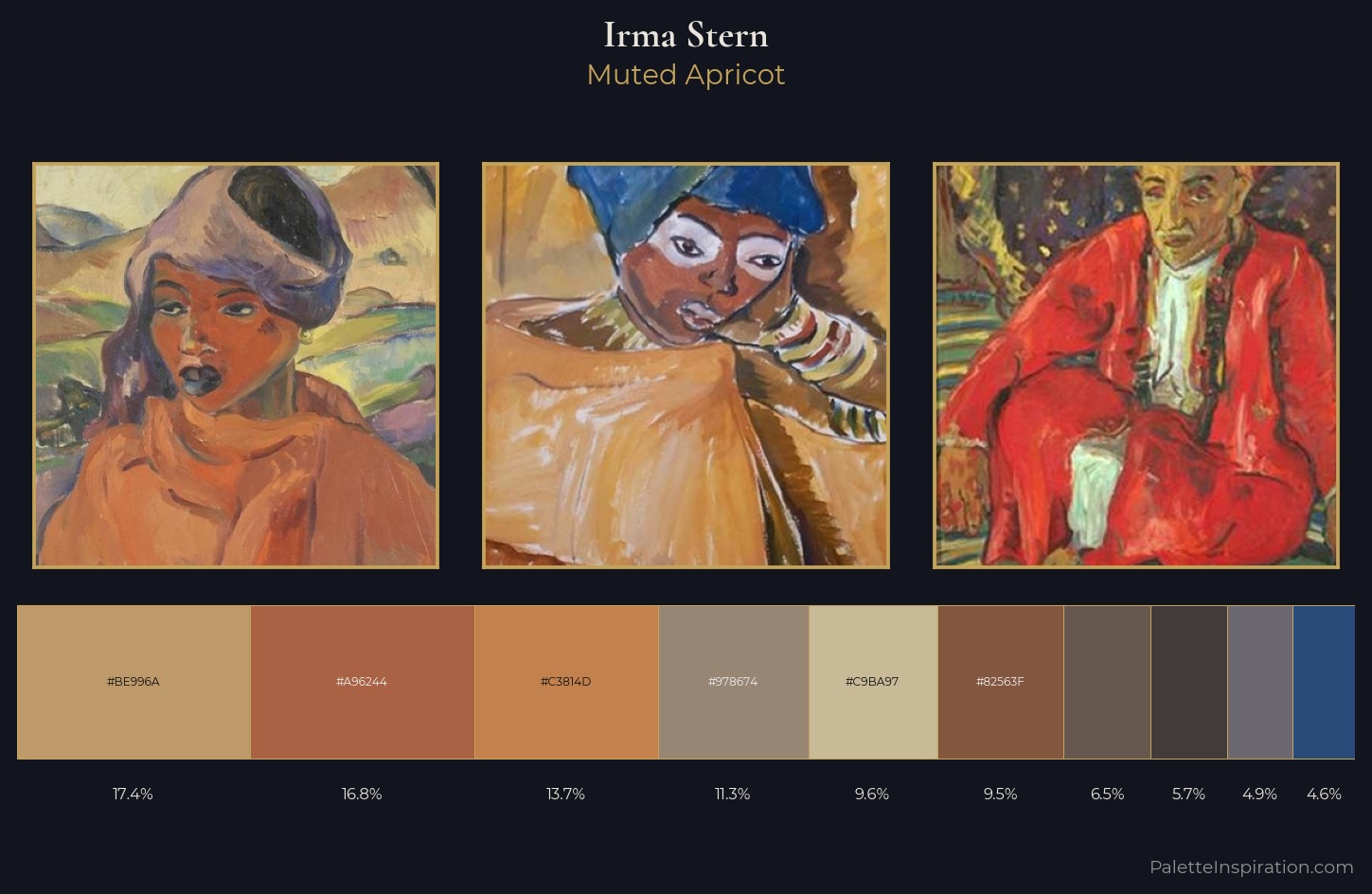 Irma Stern Palette 8 — Muted Apricot