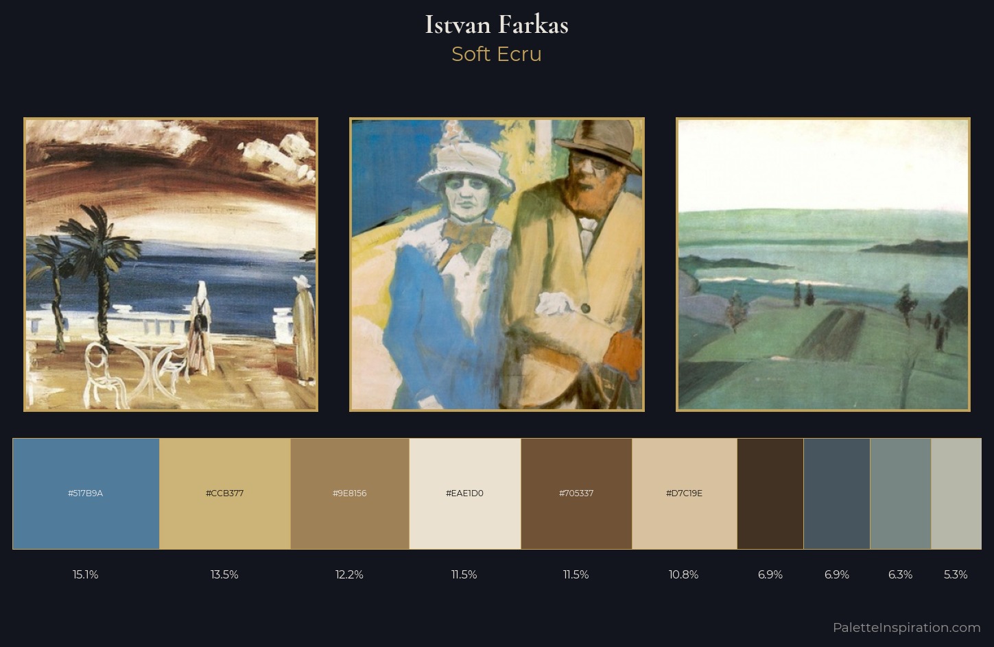 Istvan Farkas Palette 2 — Soft Ecru