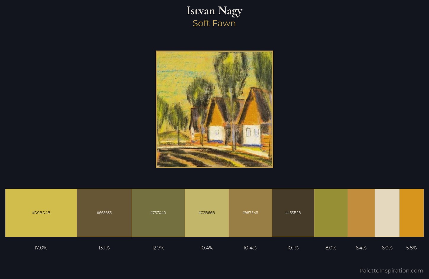 Istvan Nagy Palette 1 — Soft Fawn