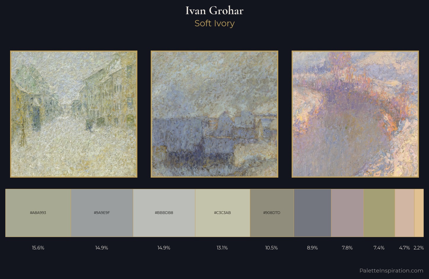 Ivan Grohar Palette 2 — Soft Ivory
