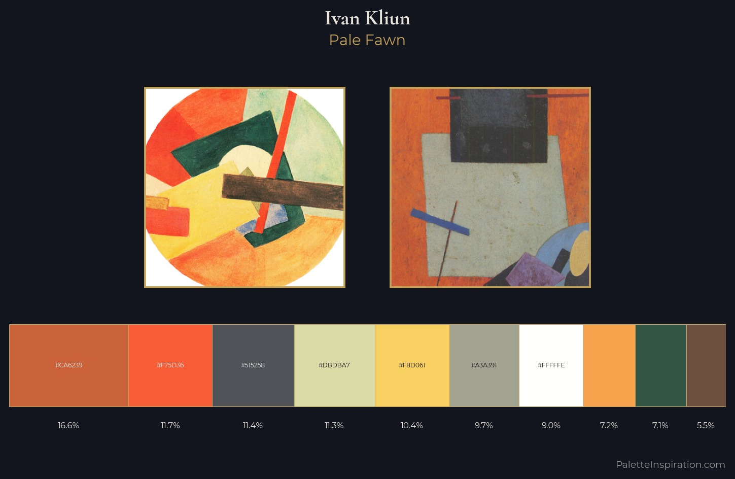 Ivan Kliun Palette 1 — Pale Fawn
