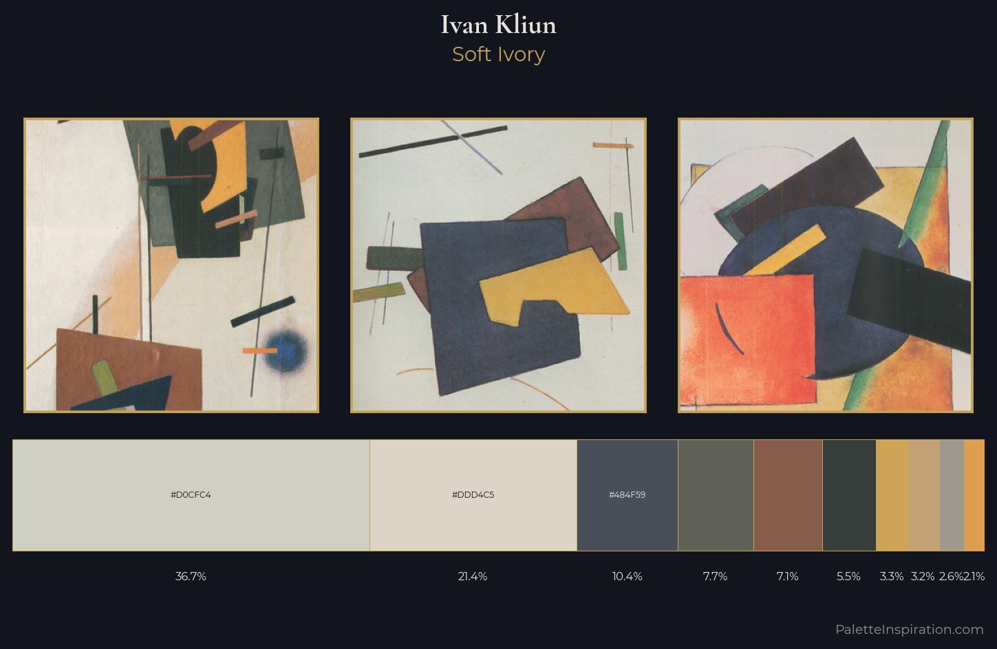 Ivan Kliun Palette 2 — Soft Ivory