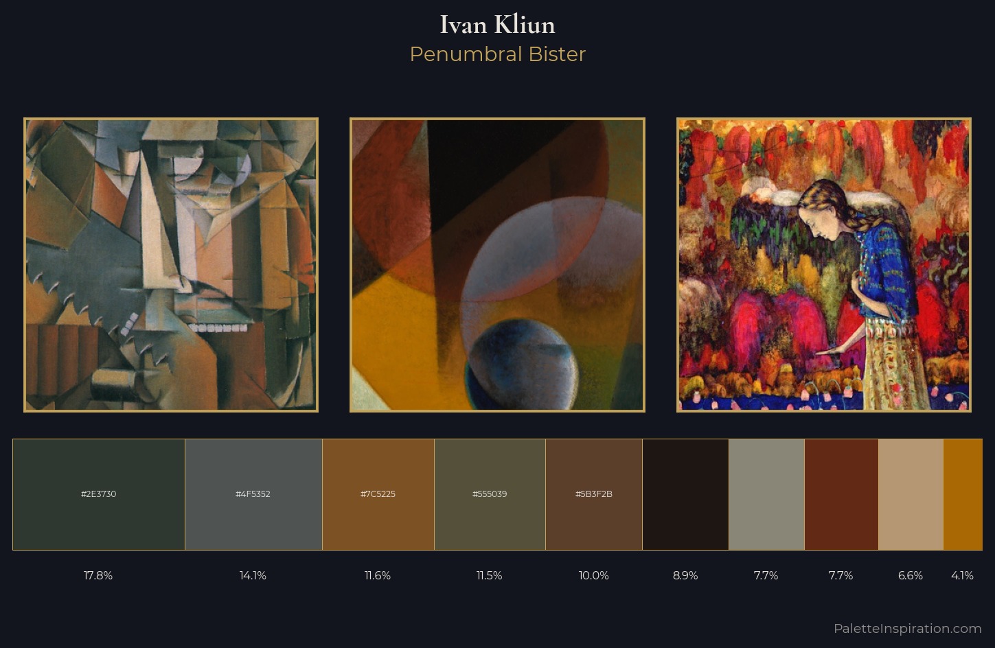 Ivan Kliun Palette 4 — Penumbral Bister