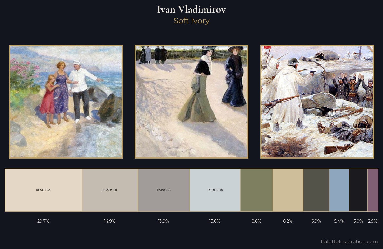 Ivan Vladimirov Palette 1 — Soft Ivory