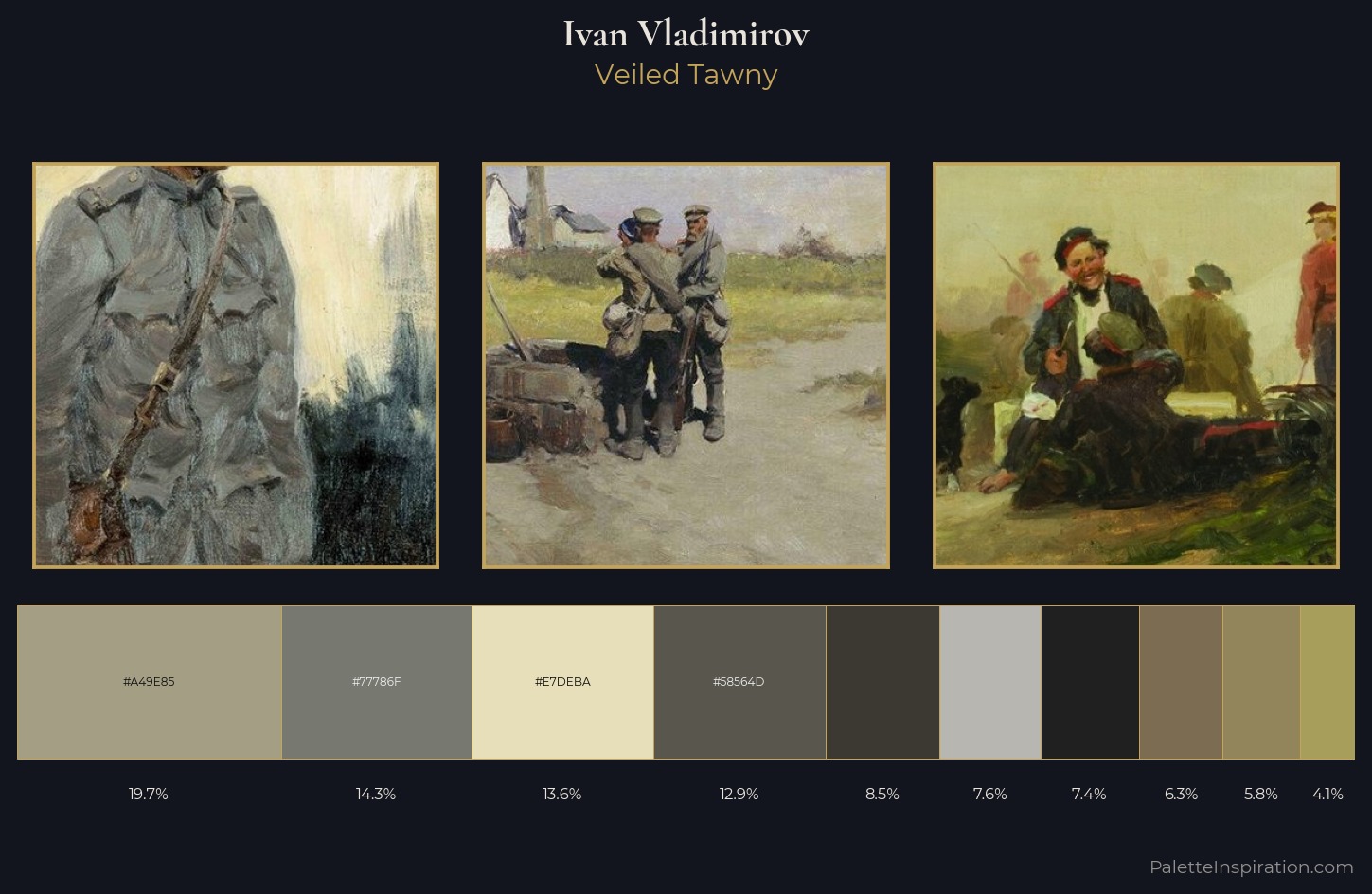 Ivan Vladimirov Palette 2 — Veiled Tawny