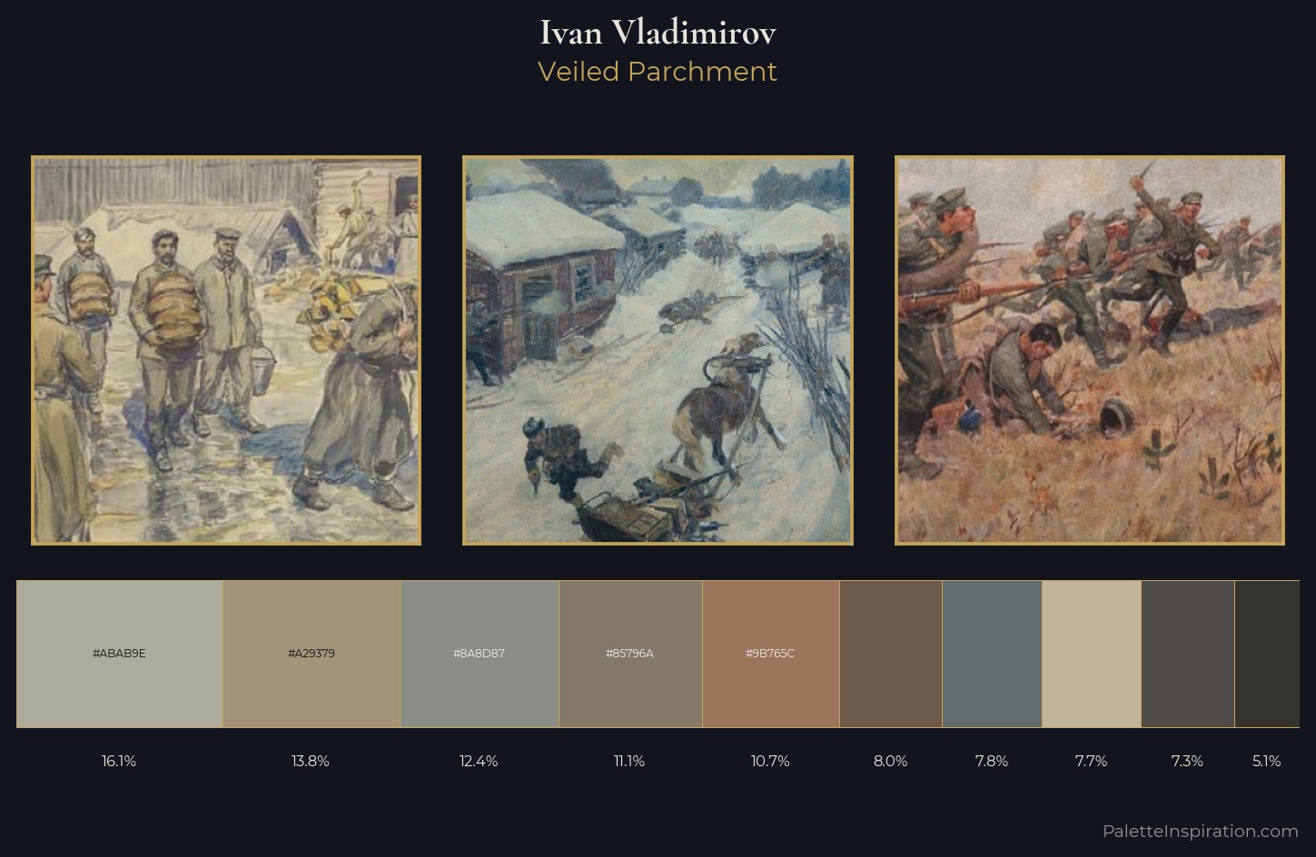 Ivan Vladimirov Palette 3 — Veiled Parchment