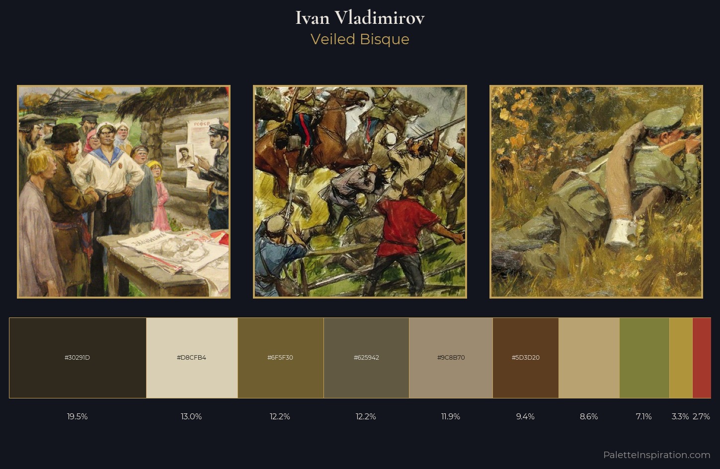 Ivan Vladimirov Palette 5 — Veiled Bisque