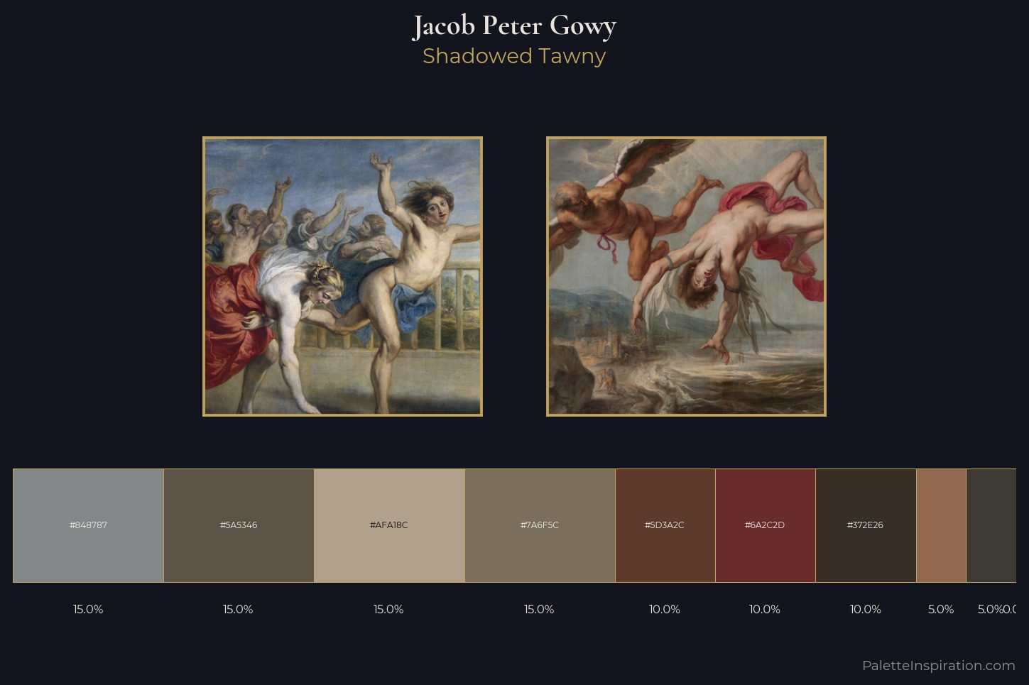 Jacob Peter Gowy Master Palette