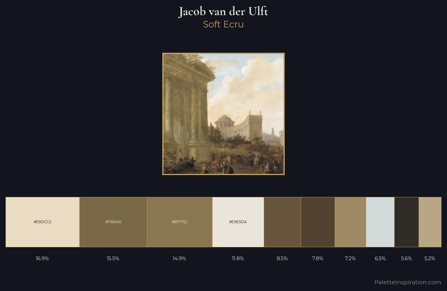 Jacob van der Ulft Palette 2 — Soft Ecru
