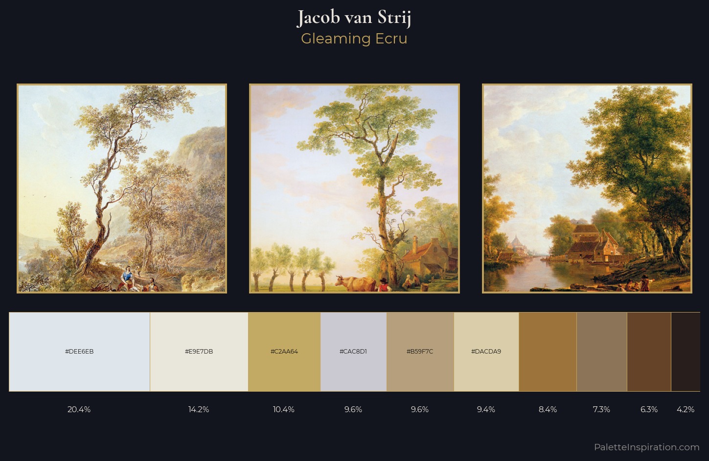 Jacob van Strij Palette 1 — Gleaming Ecru