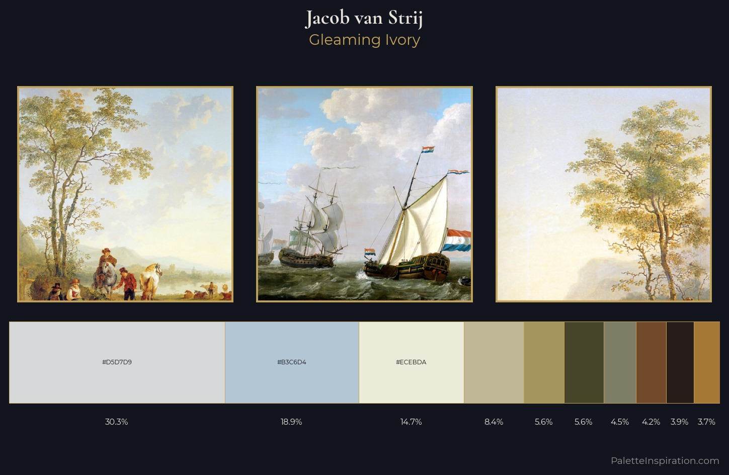 Jacob van Strij Palette 5 — Gleaming Ivory