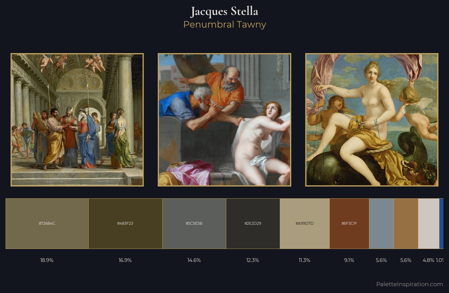 Jacques Stella Palette 2 — Penumbral Tawny