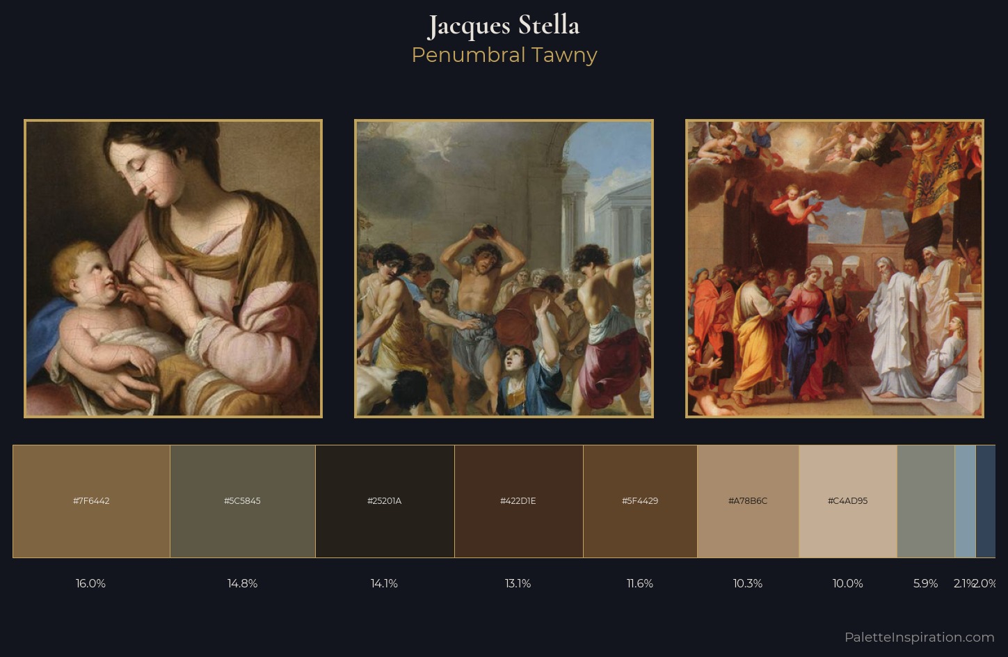 Jacques Stella Palette 5 — Penumbral Tawny