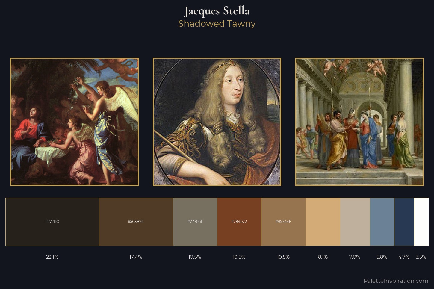 Jacques Stella Master Palette — Shadowed Tawny