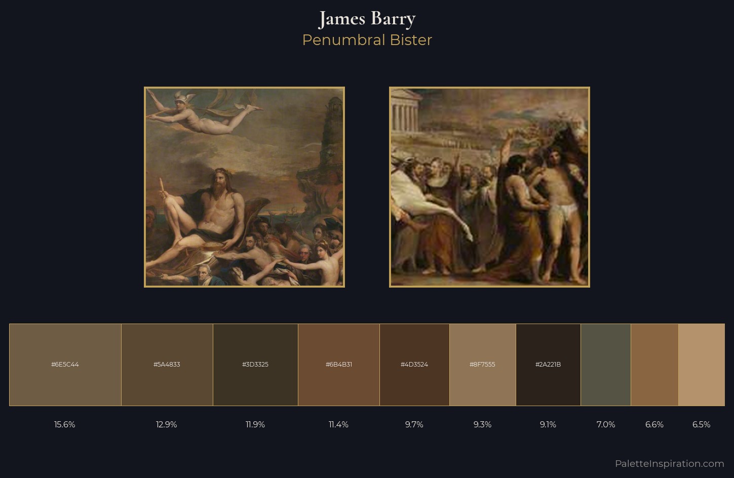 James Barry Palette 4 — Penumbral Bister