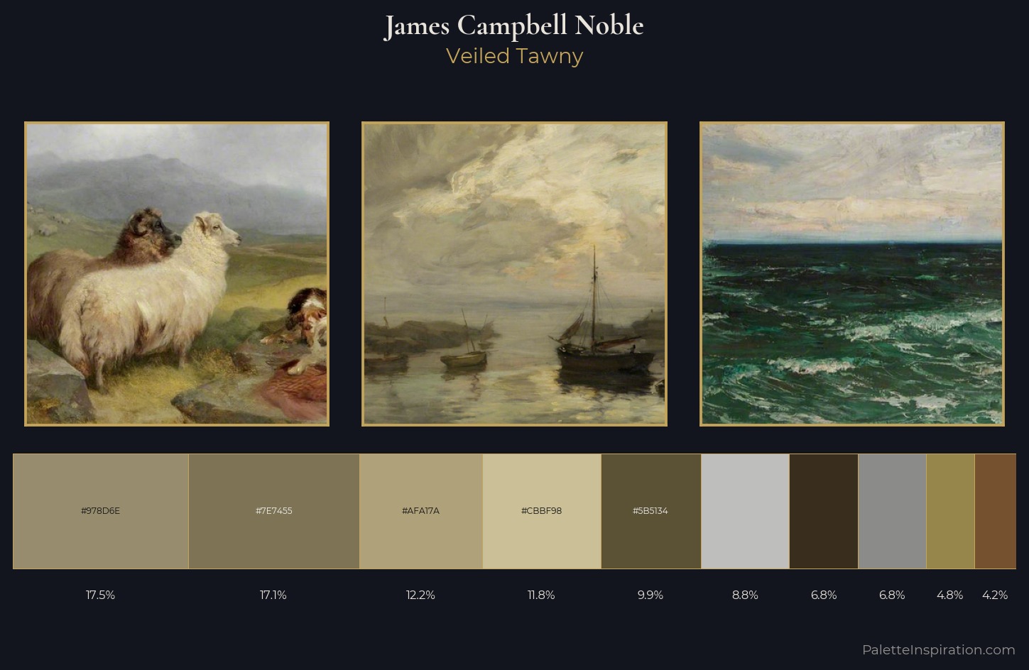 James Campbell Noble Palette 3 — Veiled Tawny