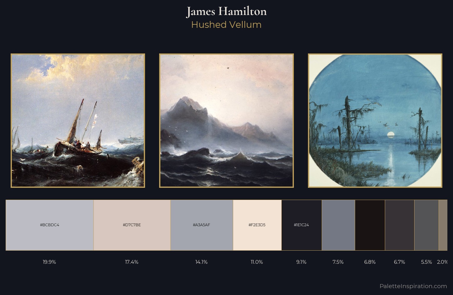 James Hamilton Palette 3 — Hushed Vellum