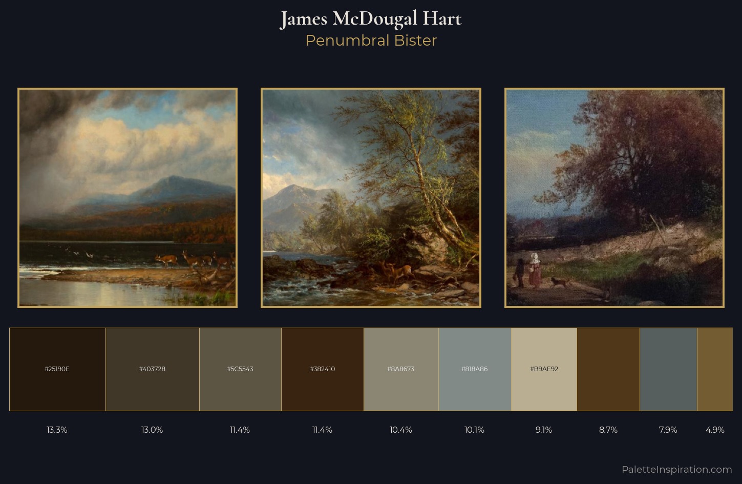 James McDougal Hart Palette 5 — Penumbral Bister