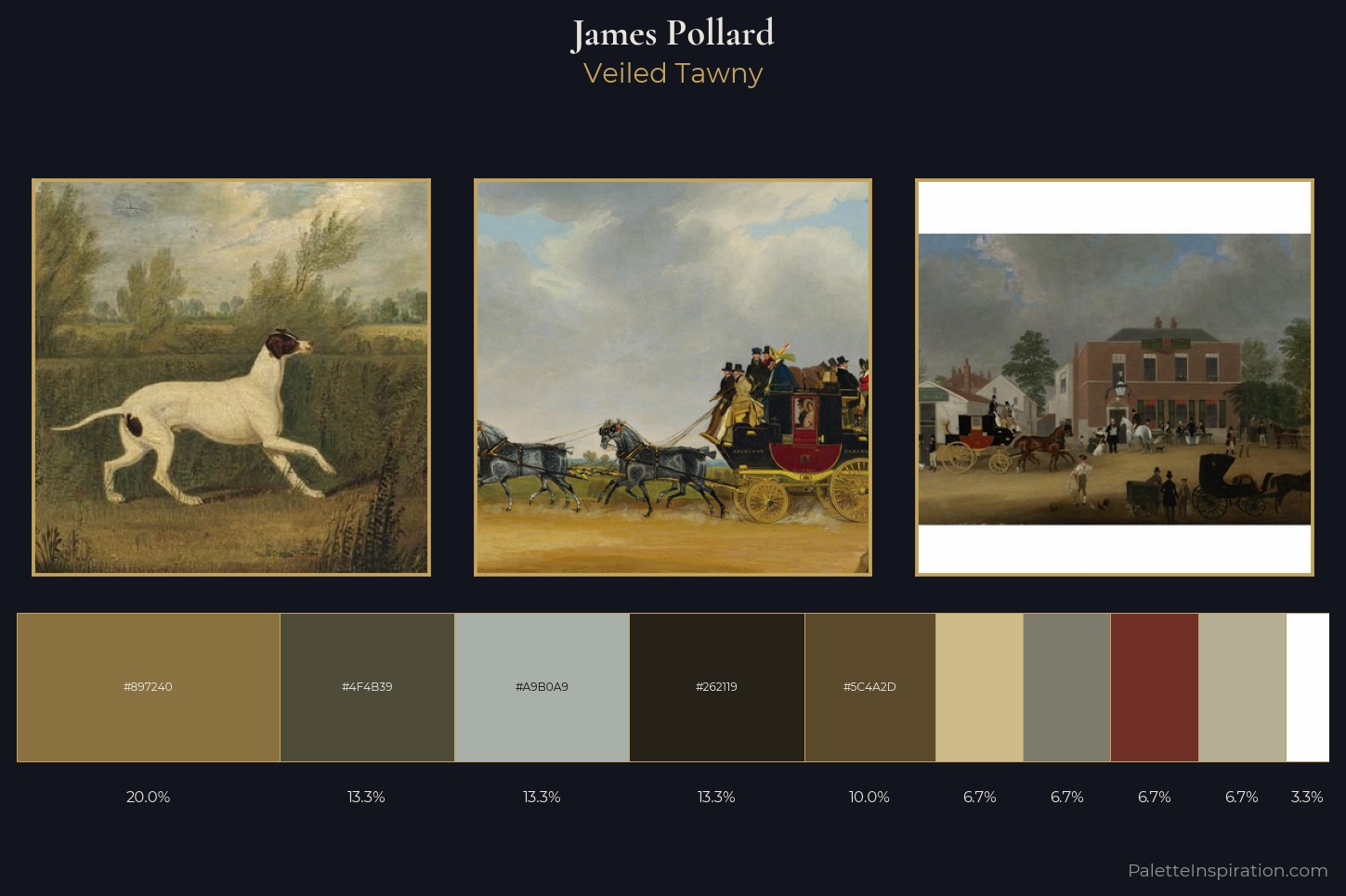 James Pollard Master Palette