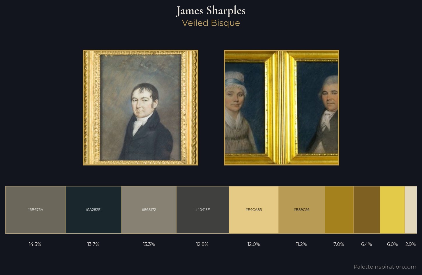 James Sharples Palette 2 — Veiled Bisque