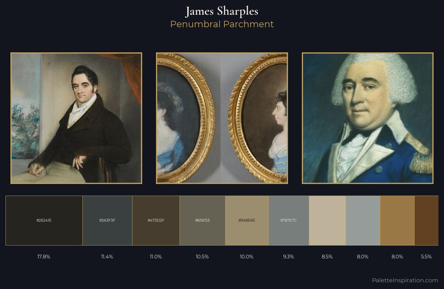 James Sharples Palette 6 — Penumbral Parchment