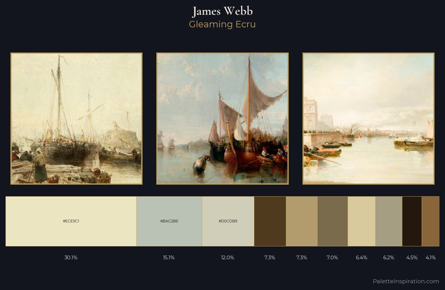 James Webb Palette 3 — Gleaming Ecru