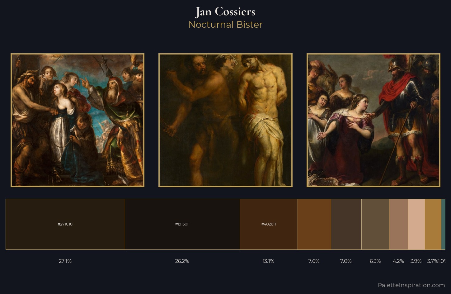 Jan Cossiers Palette 4 — Nocturnal Bister
