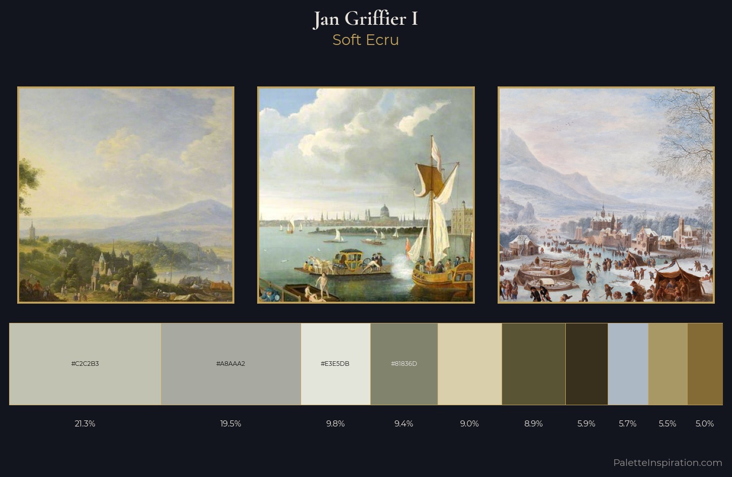 Jan Griffier I Palette 1 — Soft Ecru