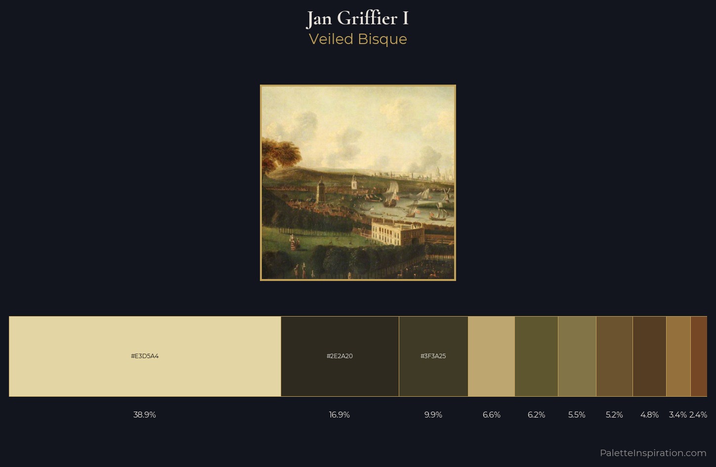 Jan Griffier I Palette 4 — Veiled Bisque