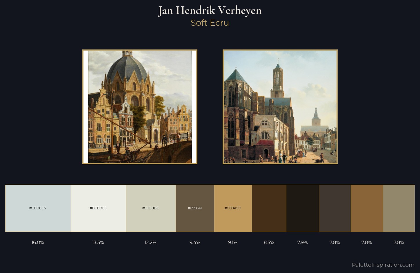 Jan Hendrik Verheyen Palette 1 — Soft Ecru