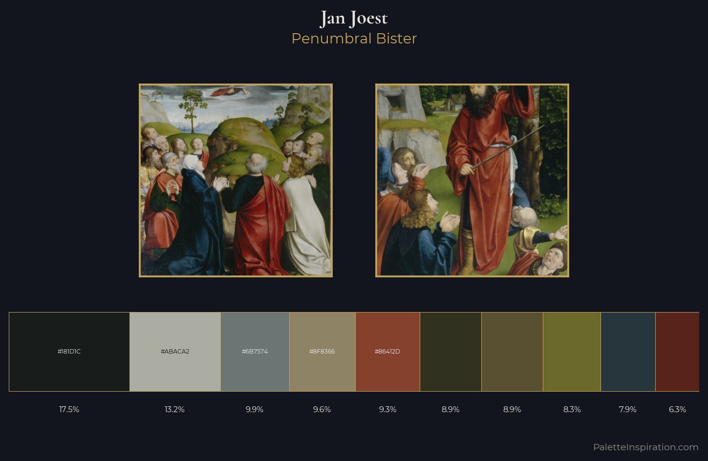 Jan Joest Palette 3 — Penumbral Bister