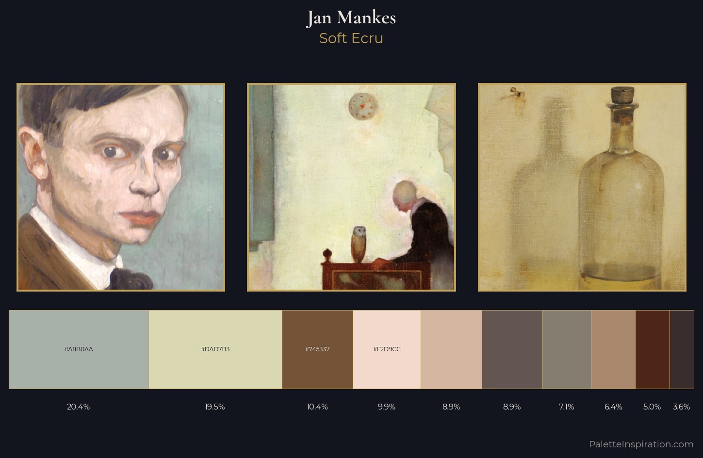 Jan Mankes Palette 2 — Soft Ecru
