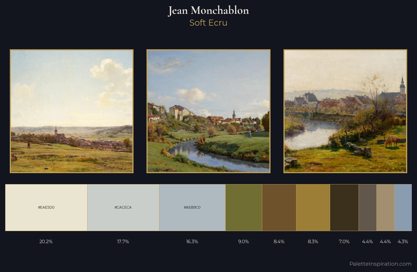 Jean Monchablon Palette 2 — Soft Ecru