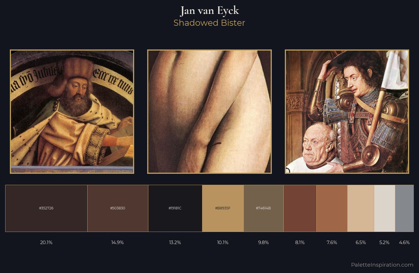 Jan van Eyck Palette 3 — Shadowed Bister
