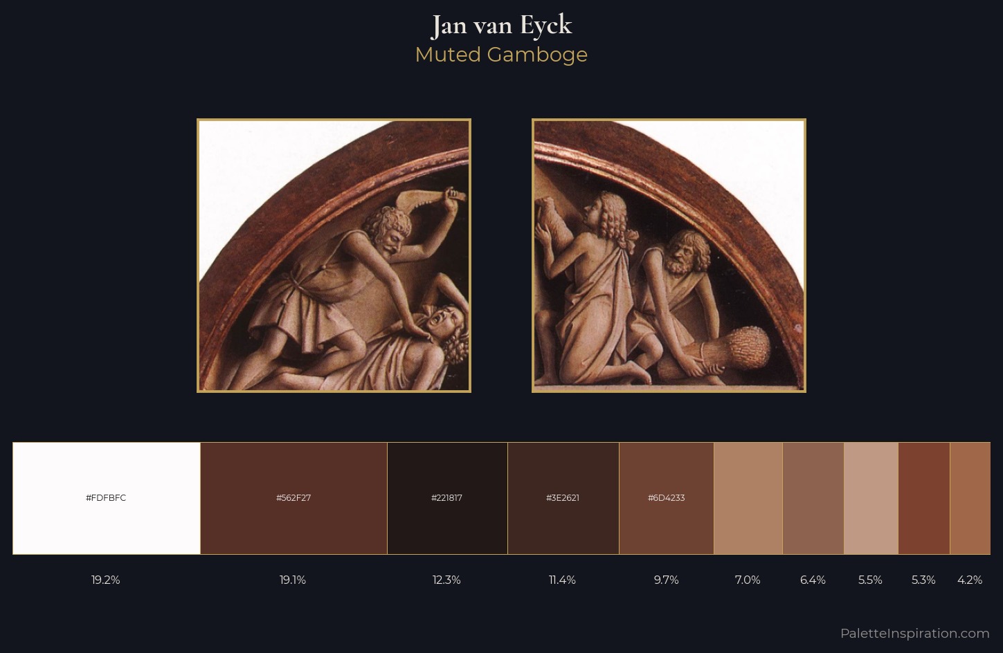 Jan van Eyck Palette 6 — Muted Gamboge