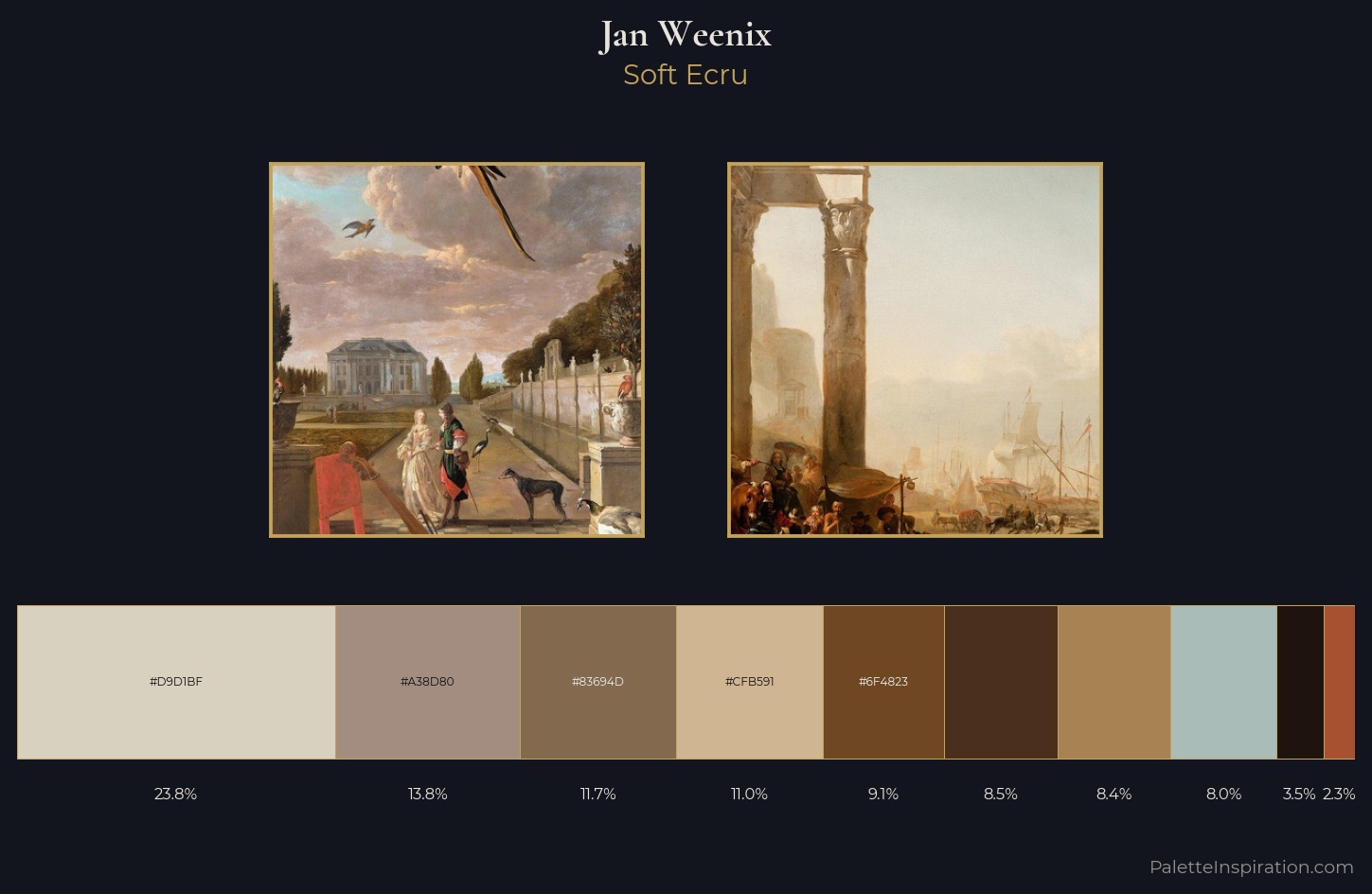 Jan Weenix Palette 2 — Soft Ecru