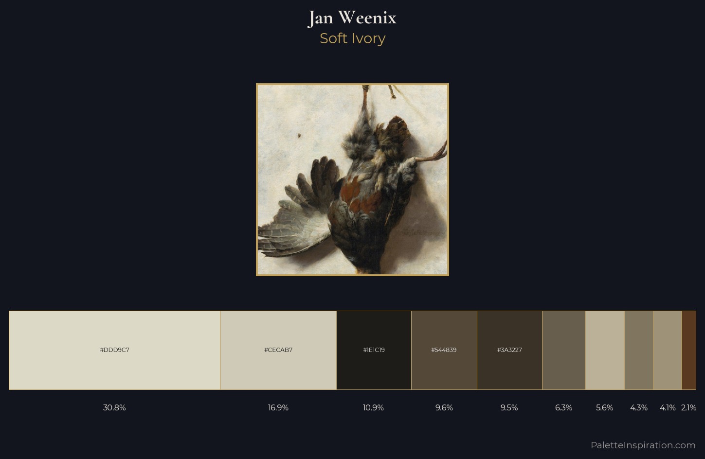 Jan Weenix Palette 3 — Soft Ivory