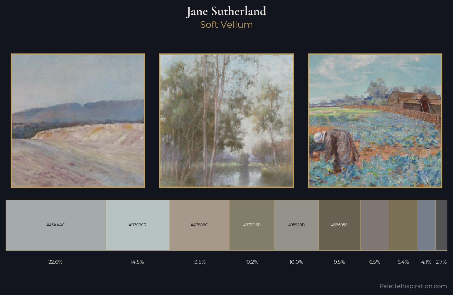 Jane Sutherland Palette 2 — Soft Vellum