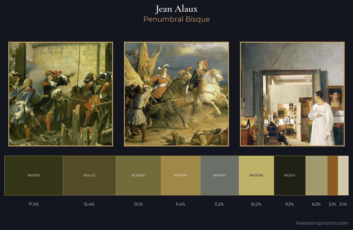 Jean Alaux Palette 2 — Penumbral Bisque