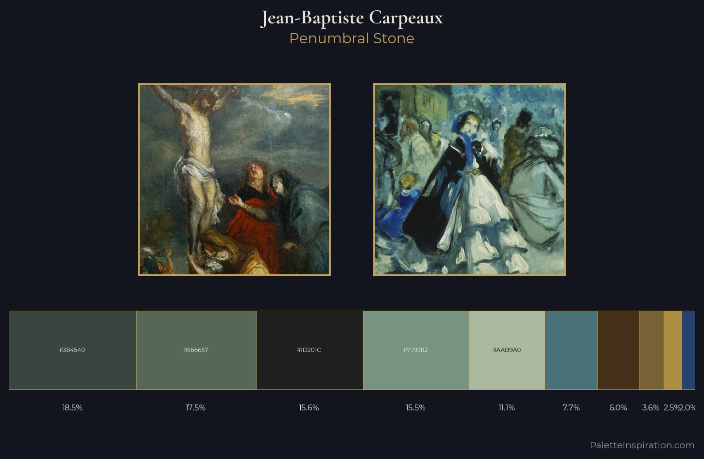 Jean-Baptiste Carpeaux Palette 2 — Penumbral Stone