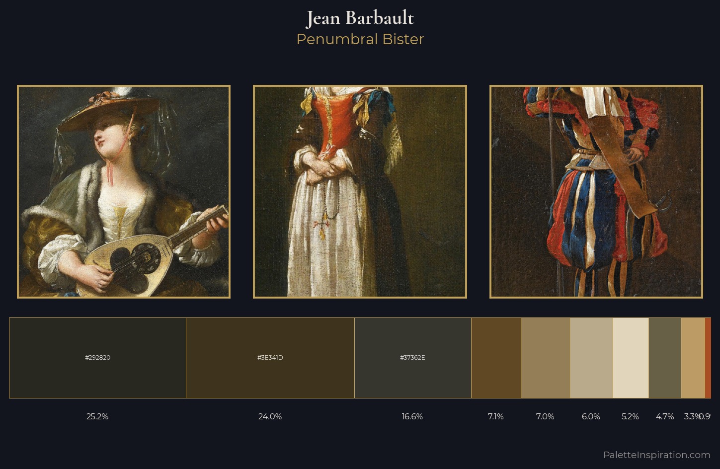 Jean Barbault Palette 4 — Penumbral Bister