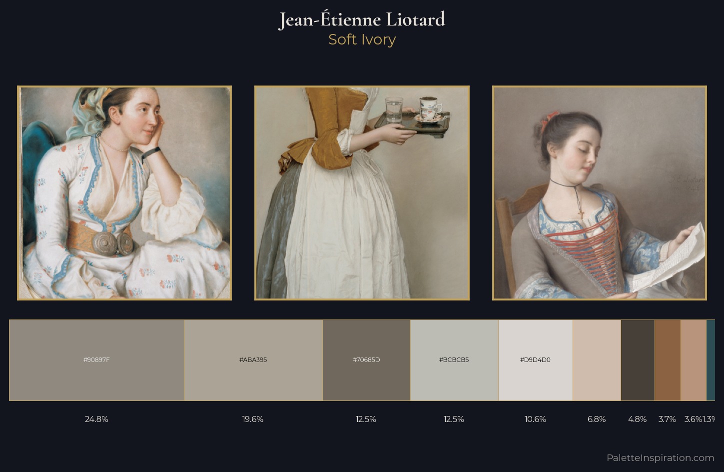 Jean-Étienne Liotard Palette 1 — Soft Ivory