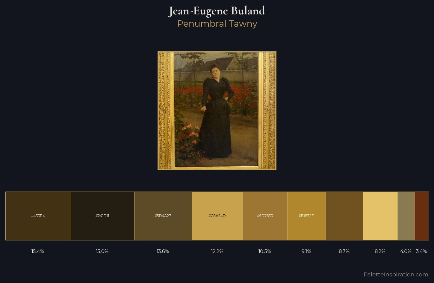 Jean-Eugene Buland Palette 2 — Penumbral Tawny