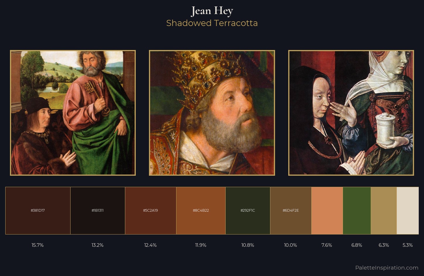 Jean Hey Palette 5 — Shadowed Terracotta