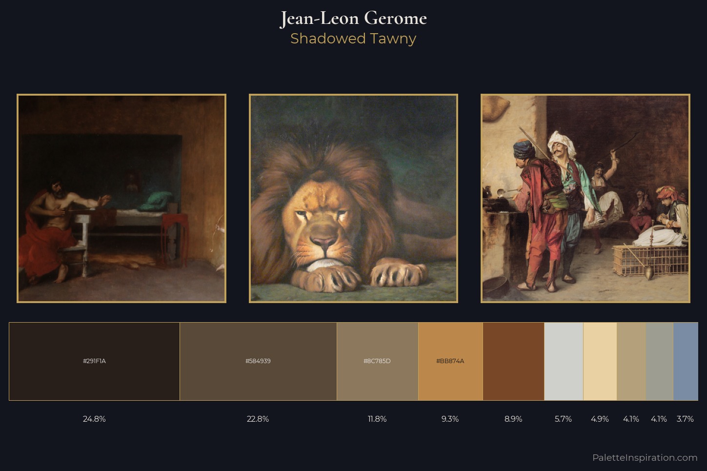 Jean-Leon Gerome Master Palette