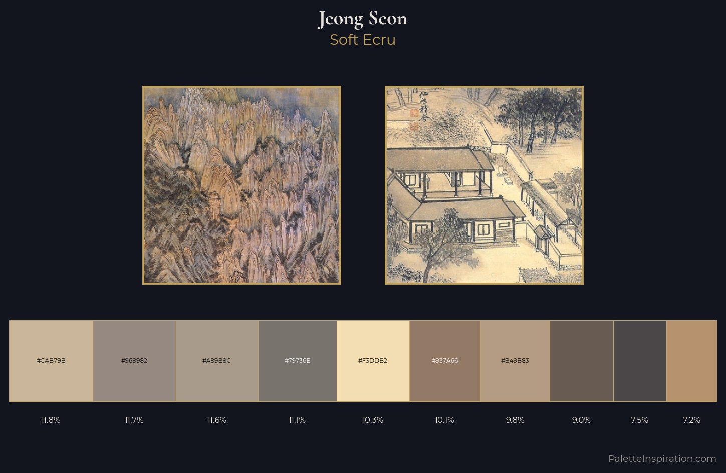 Jeong Seon Palette 3 — Soft Ecru