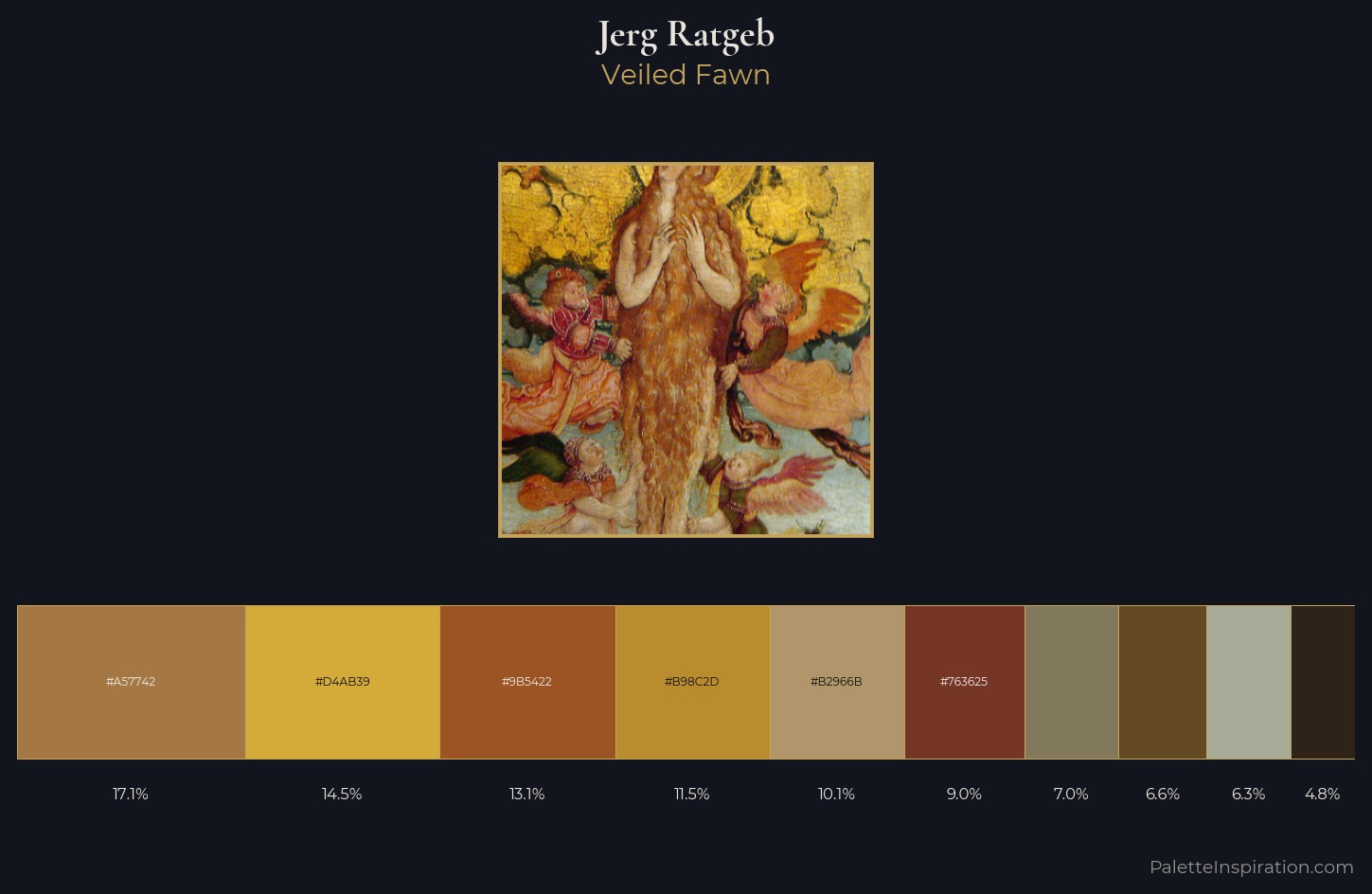 Jerg Ratgeb Palette 3 — Veiled Fawn